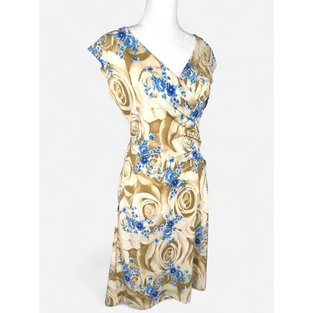 Vintage 90s Dress, Sirens, Fairy Floral, Size Medium